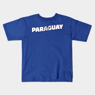 Paraguay Vintage style retro souvenir Kids T-Shirt